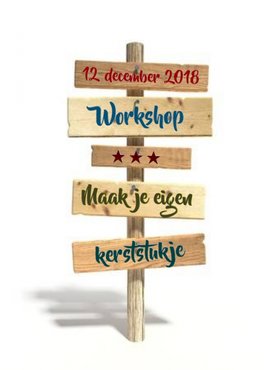Workshop 'Maak je eigen kerststukje' (leeftijd 6-12 jaar)