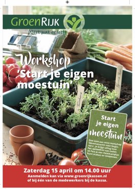 Workshop: Start je eigen moestuin